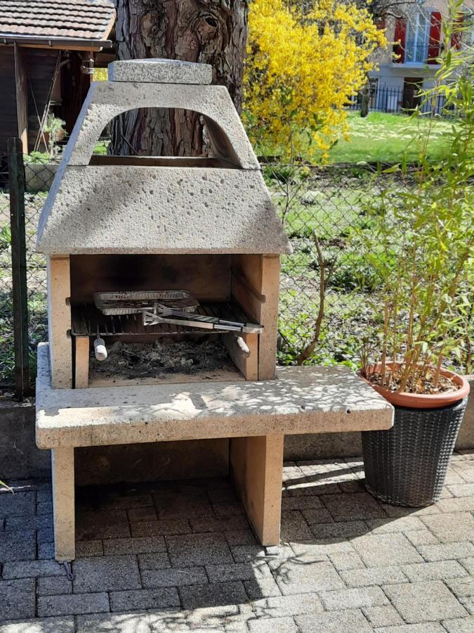 Les Hirondelles, Appartement De Vacances Avec Terrasse Et Coin Grillades Granges Exterior photo